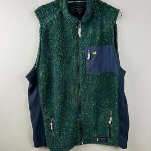 Southern Marsh  Vest Full Zip Size XL Green Fleece  Jacket
